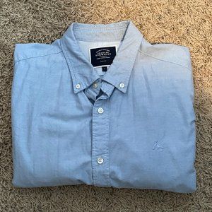 Charles Tyrwhitt Large Casual Button Down Slim Fit Dress Shirt